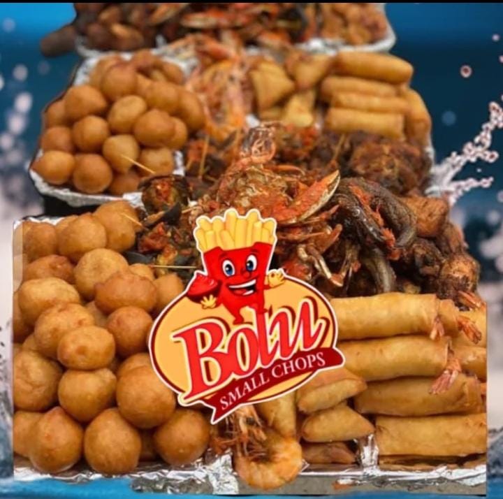 Bolu Small Chops seafood and small chops tower