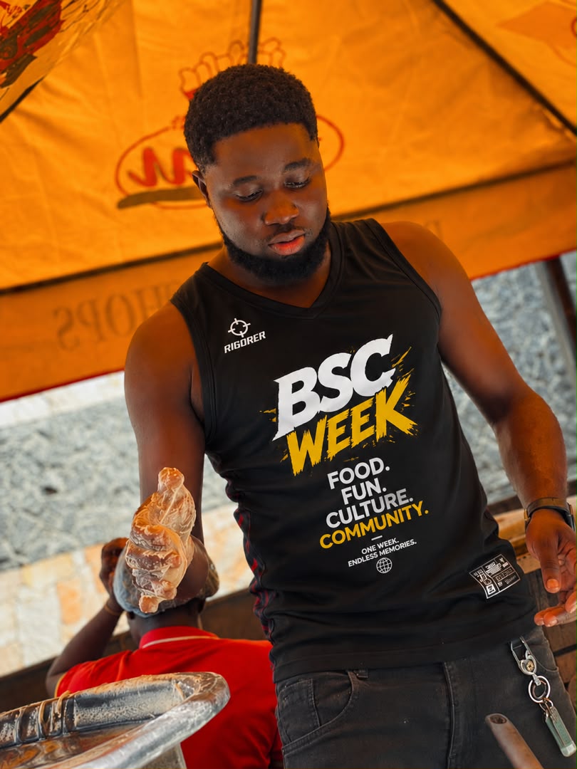 Bolusmallchops CEO Boolet at a BSC activation